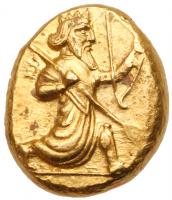 Achaimenidian Empire. Uncertain Kings. Gold Daric (8.37g), ca. 480-450 BC Superb