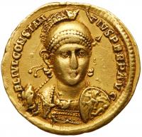 Constantius II. Gold Solidus (4.44 g), AD 337-361