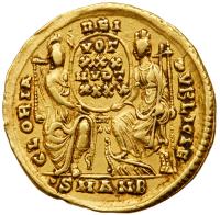 Constantius II. Gold Solidus (4.44 g), AD 337-361 - 2