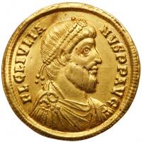 Julian II. Gold Solidus (4.46 g), AD 360-363