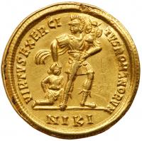 Julian II. Gold Solidus (4.46 g), AD 360-363 - 2