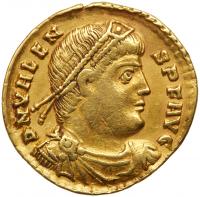 Valens. Gold Solidus (4.36 g), AD 364-378