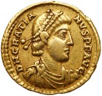 Gratian. Gold Solidus (4.39 g), AD 367-383