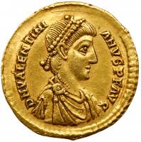 Valentinian II. Gold Solidus (4.43 g), AD 375-392