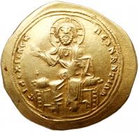 Isaac I Comnenus. Gold Histamenon Nomisma (4.41 g), 1057-1059