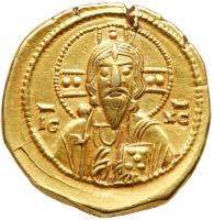 Theodora. Gold Tetarteron Nomisma (3.97 g), 1055-1056