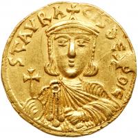 Nicephorus I. Gold Solidus (4.13 g), 802-811 - 2