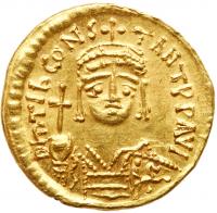 Tiberius II Constantine. Gold Solidus (4.40 g), 578-582