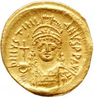 Justinian I. Gold Solidus (4.50 g), 527-565