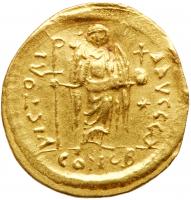 Justinian I. Gold Solidus (4.50 g), 527-565 - 2