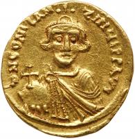 Constans II. Gold Solidus (4.46 g), 641-668