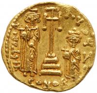 Constans II. Gold Solidus (4.40 g), 641-668 - 2