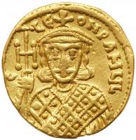 Constantine V Copronymus, with Leo IV. Gold Solidus (4.37 g), 741-775 - 2