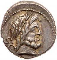 L. Procilius. Silver Denarius (3.95 g), 80 BC