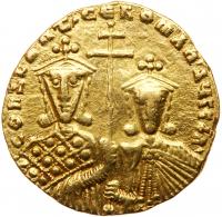 Constantine VII and Romanus II. Gold Solidus (4.40 g), 945-959 - 2