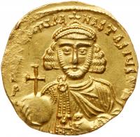 Anastasius II Artemius. Gold Solidus (4.40 g), 713-715