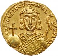 Philippicus (Bardanes). Gold Solidus (4.38 g), 711-713