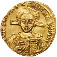 Justinian II. Gold Solidus (4.46 g), second reign, 705-711