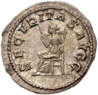 Gordian I Africanus. Silver Denarius (2.91 g), AD 238 - 2