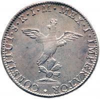 Mexico. 8 Reales, 1822-Mo JM VF - 2