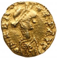 Odovacar. Gold Tremissis (1.48 g), 476-493 VF