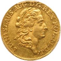 Poland. Ducat, 1791-EB PCGS AU58