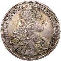 Austria. Taler, 1727 (Hall) NGC AU55