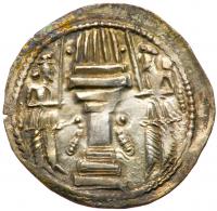 Shahpur III. Silver Drachm (3.69g), AD 383-388 Choice VF - 2