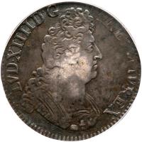 France. Ecu, 1704-A (Paris) PCGS VF30