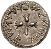 Jewish War. Silver Shekel (13.76 g) Year Two, April 67 - March 68 CE EF - 2