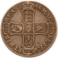 Great Britain. Crown, 1688 Fine to VF - 2