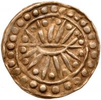 Burma/Myanmar. Kingdom of Pyu, 3rd century-circa AD 600. AR Unit of 80 Rattis; plus two AR Â¼ Unit of 20 Rattis.