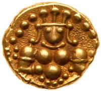 India: Chitaldurg. Nayakas of Chitradurga. temp. Madakeri Nayaka V, 1758-1779. Gold Pagoda