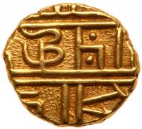 India: Chitaldurg. Nayakas of Chitradurga. temp. Madakeri Nayaka V, 1758-1779. Gold Pagoda - 2