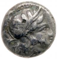 Philistia, Gaza. FourrÃ©e Drachm (3.84 g), mid 5th century-333 BC. VF