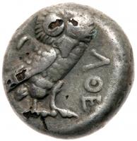 Philistia, Gaza. FourrÃ©e Drachm (3.84 g), mid 5th century-333 BC. VF - 2