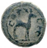 Arabia Petraea, Gerasa. Pseudo-autonomous issue. Ã (1.39 g), 1st century AD. Cho