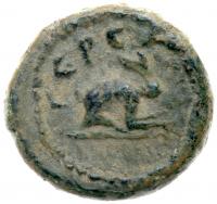 Arabia Petraea, Gerasa. Pseudo-autonomous issue. Ã (1.39 g), 1st century AD. Cho - 2