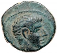 Judaea, Gaza. Augustus. Ã (7.21 g), 27 BC-AD 14 Choice VF