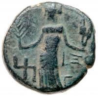 Judaea, Gaza. Augustus. Ã (7.21 g), 27 BC-AD 14 Choice VF - 2