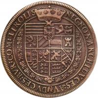 Austria. Taler, 1607 (Hall) PCGS EF - 2