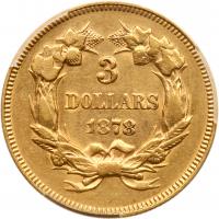 1878 $3 Gold - 2