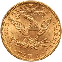 1893 $10 Liberty PCGS MS62 - 2