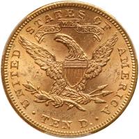 1895 $10 Liberty PCGS MS63 - 2