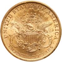 1899 $20 Liberty PCGS MS63 - 2