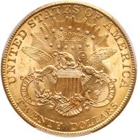 1907 $20 Liberty PCGS MS63 - 2