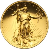 2009. Ultra High Relief $20.00 Gold Coin