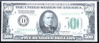 1928, $500 Federal Reserve Note Cleveland