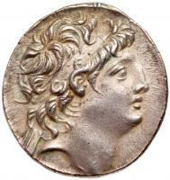 Seleukid Kingdom. Antiochos VIII Epiphanes. Silver Tetradrachm (16.59 g), sole reign, 121/0-97/6 BC