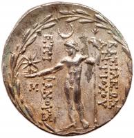 Seleukid Kingdom. Antiochos VIII Epiphanes. Silver Tetradrachm (16.59 g), sole reign, 121/0-97/6 BC - 2